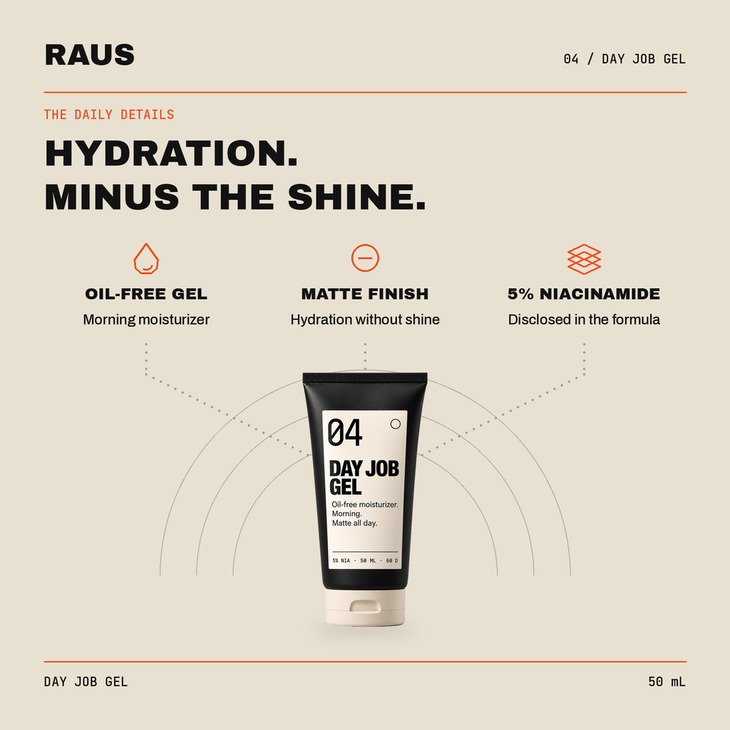 Day Job Gel — key benefits