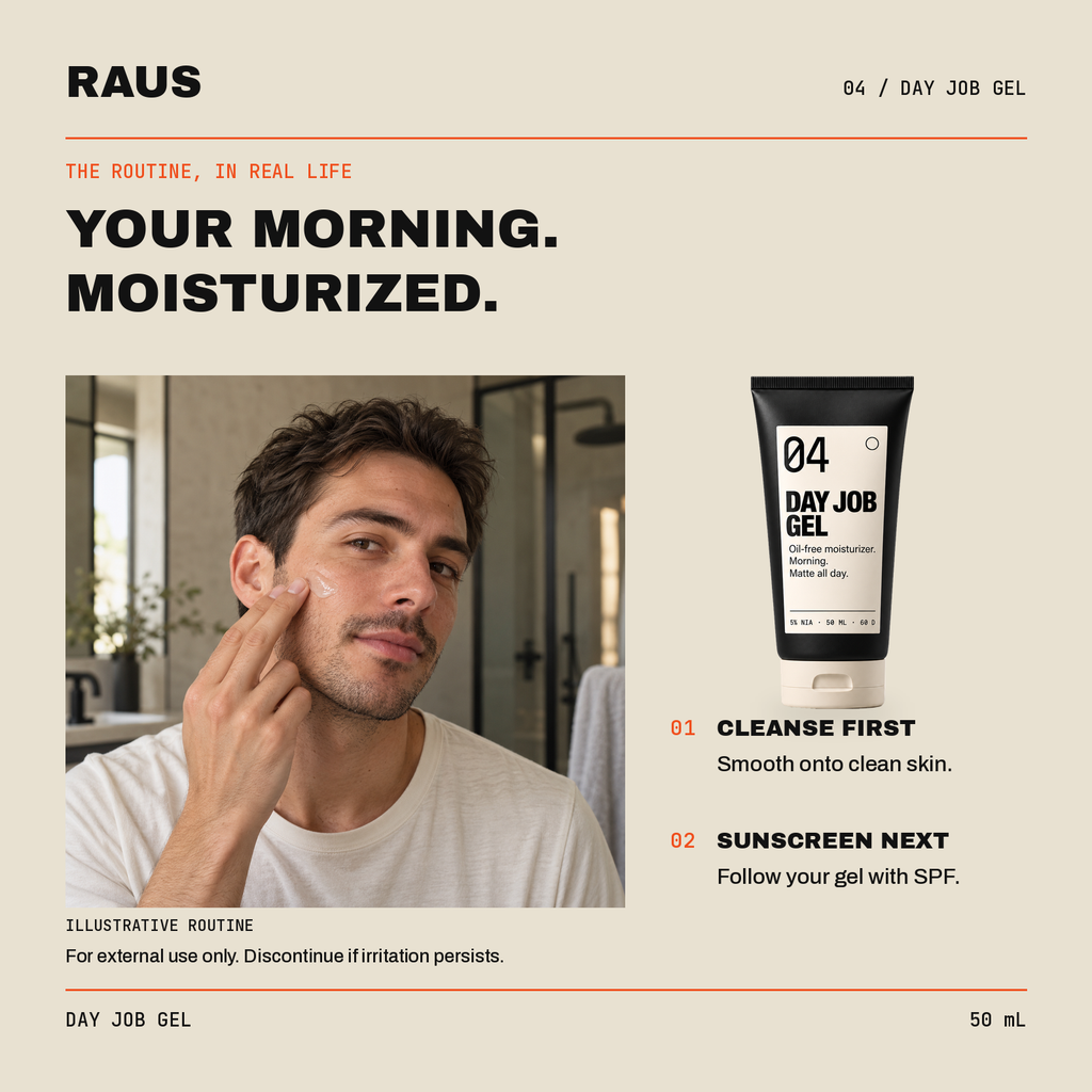 Day Job Gel — how it fits the routine