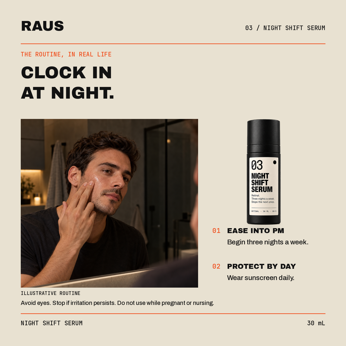 Night Shift Serum — how it fits the routine