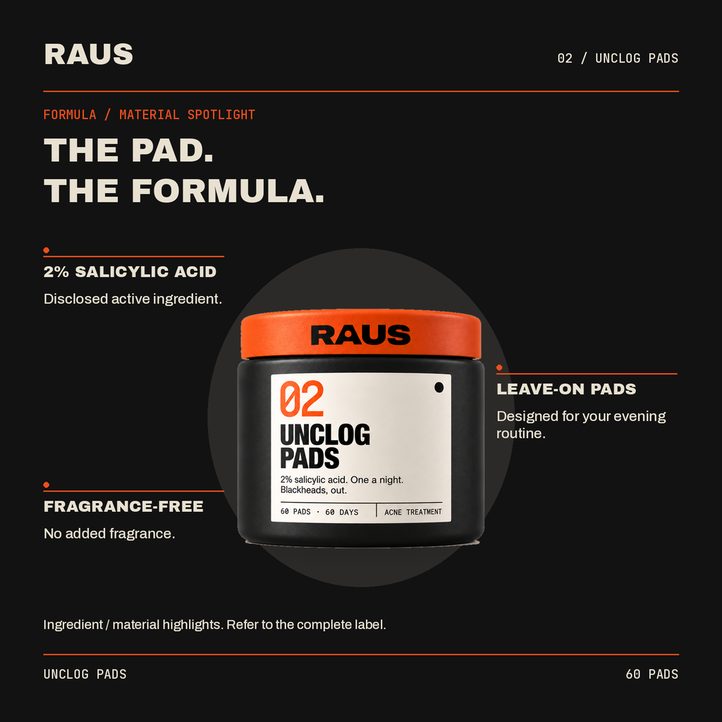 Unclog Pads — formula highlights