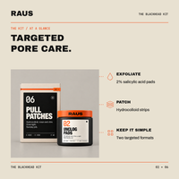 The Blackhead Kit — at a glance